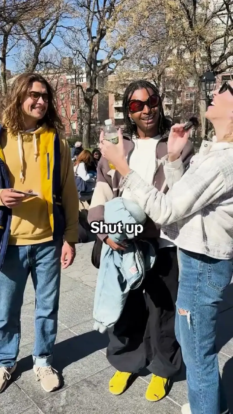 Afina street interview