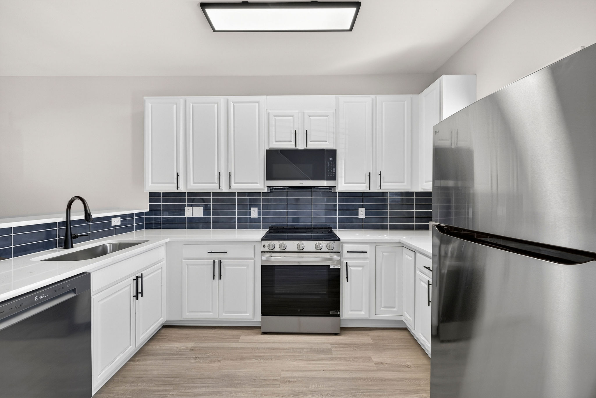 Beautiful white cabinetry