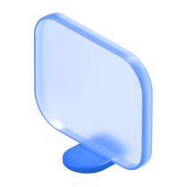 Remote Gradient Glass Icon Defichain Webflow Template | BRIX Template
