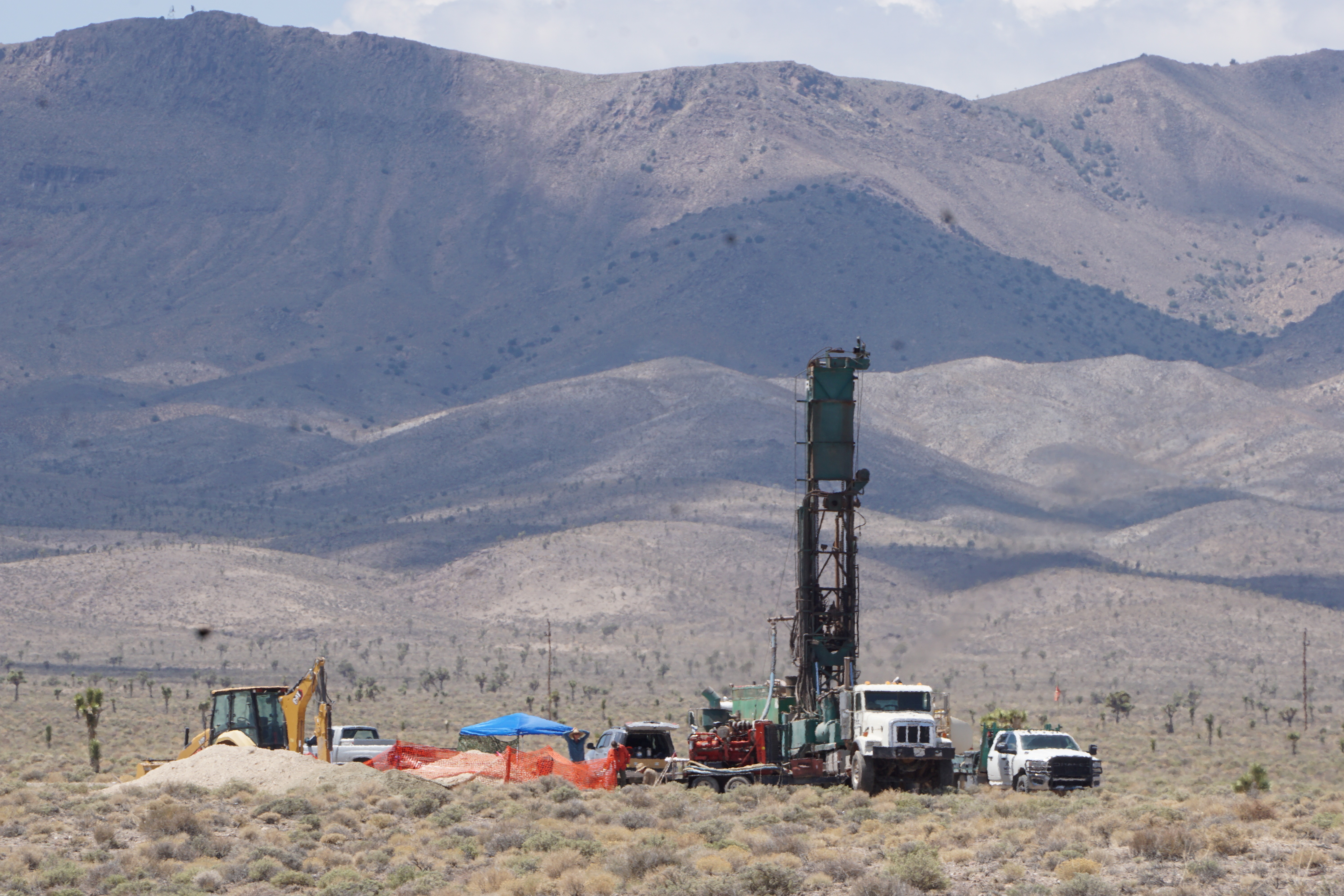 [background image] image of roadwork scene with excavators (for a construction company)