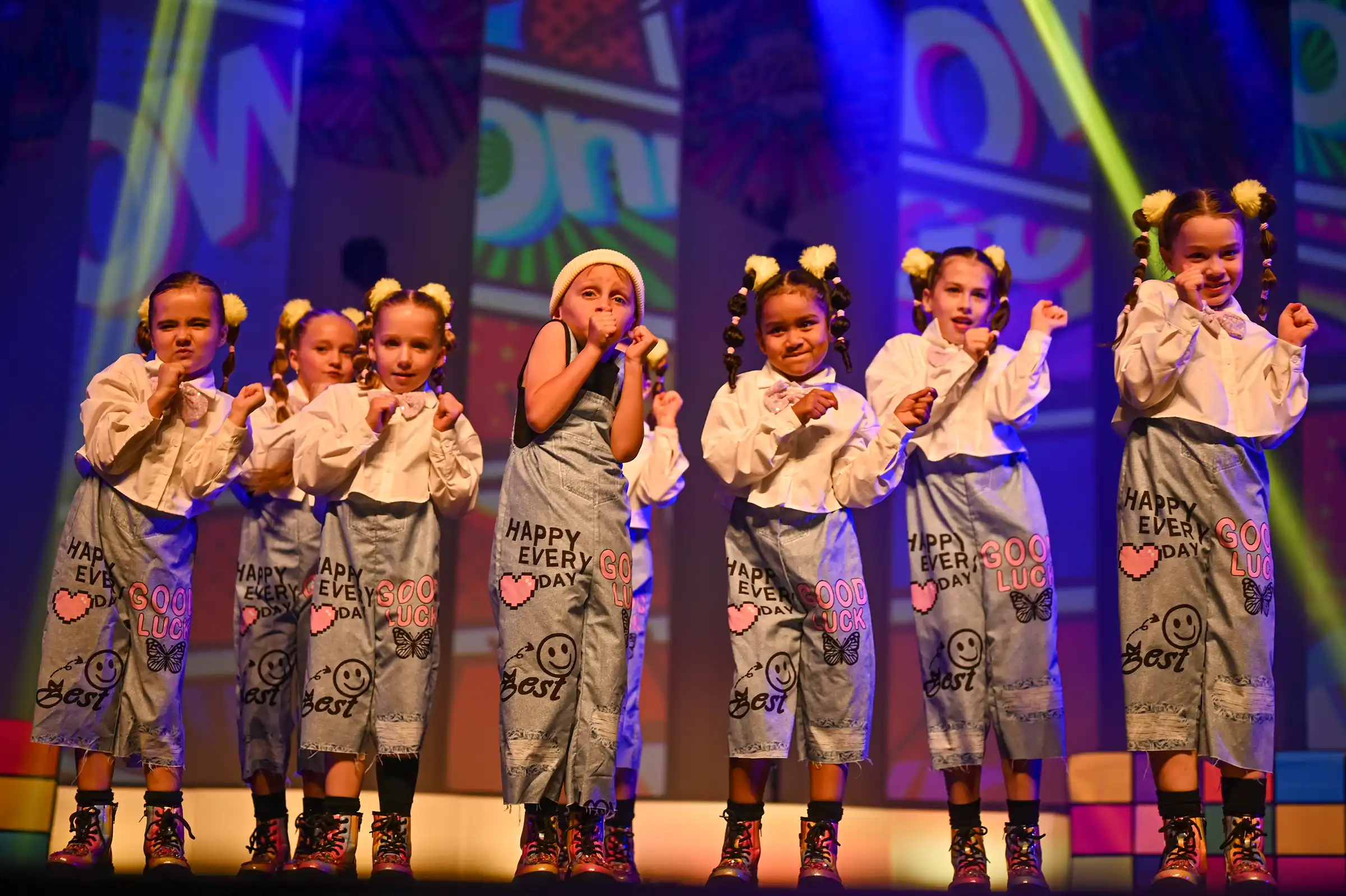 Jeunes danseur·euses du volet loisirs de Tendanse.