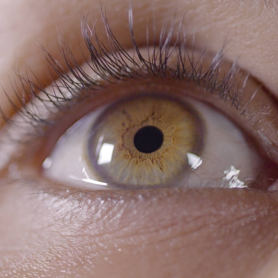 Close up of eye