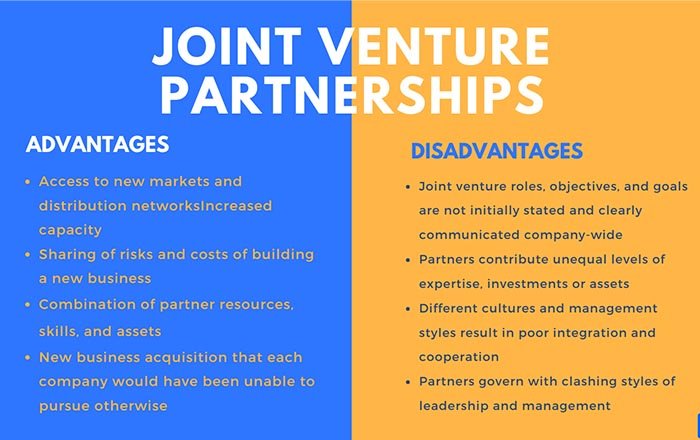 Reasons for Companies to Pursue Joint Ventures
