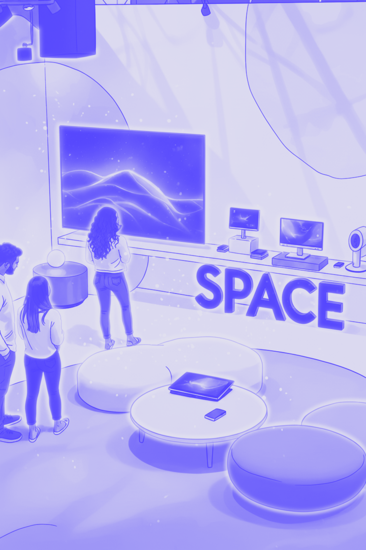 image of a tech conference (for a space tech)
