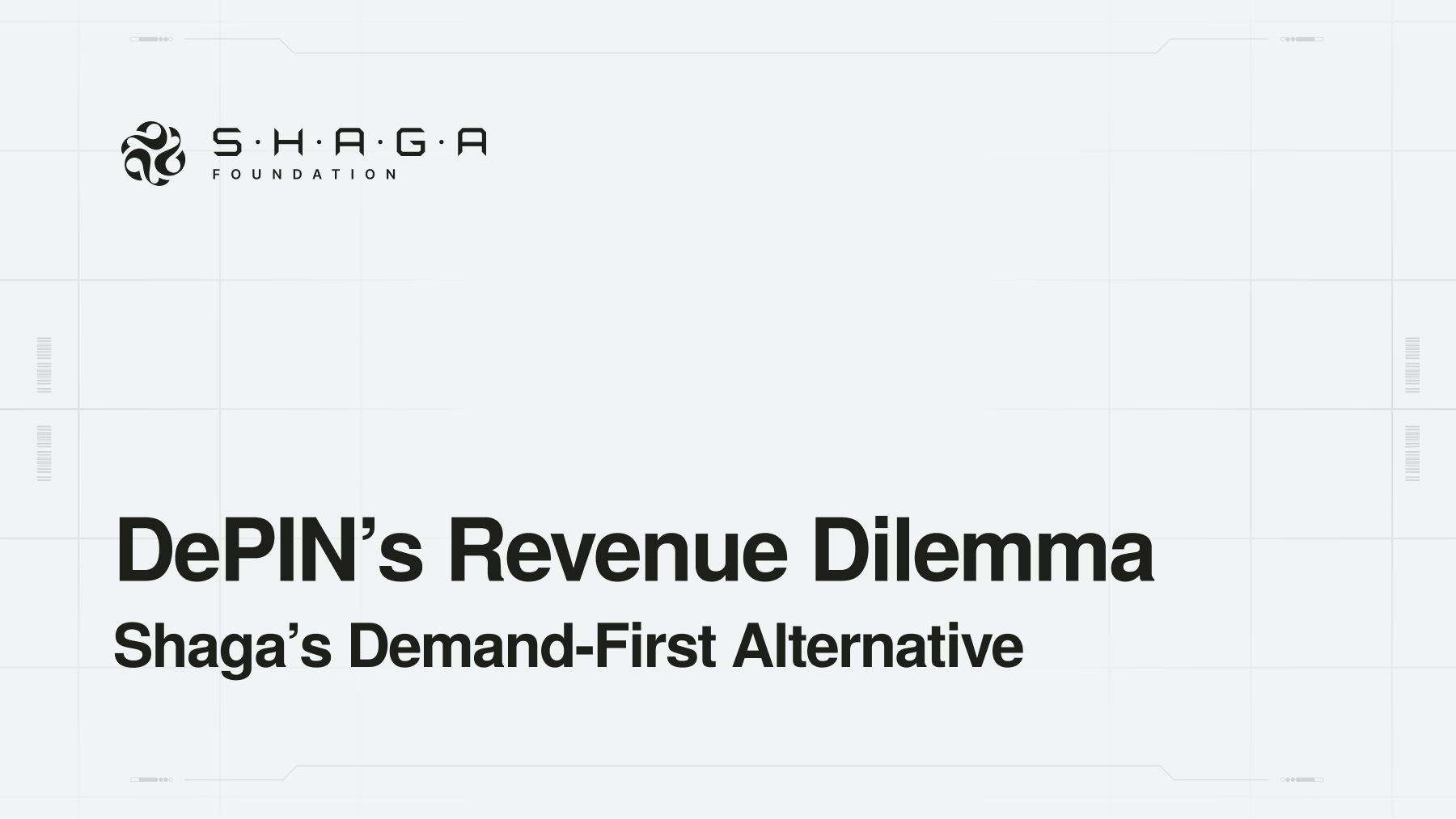 DePIN’s Revenue Dilemma: The Shaga Approach