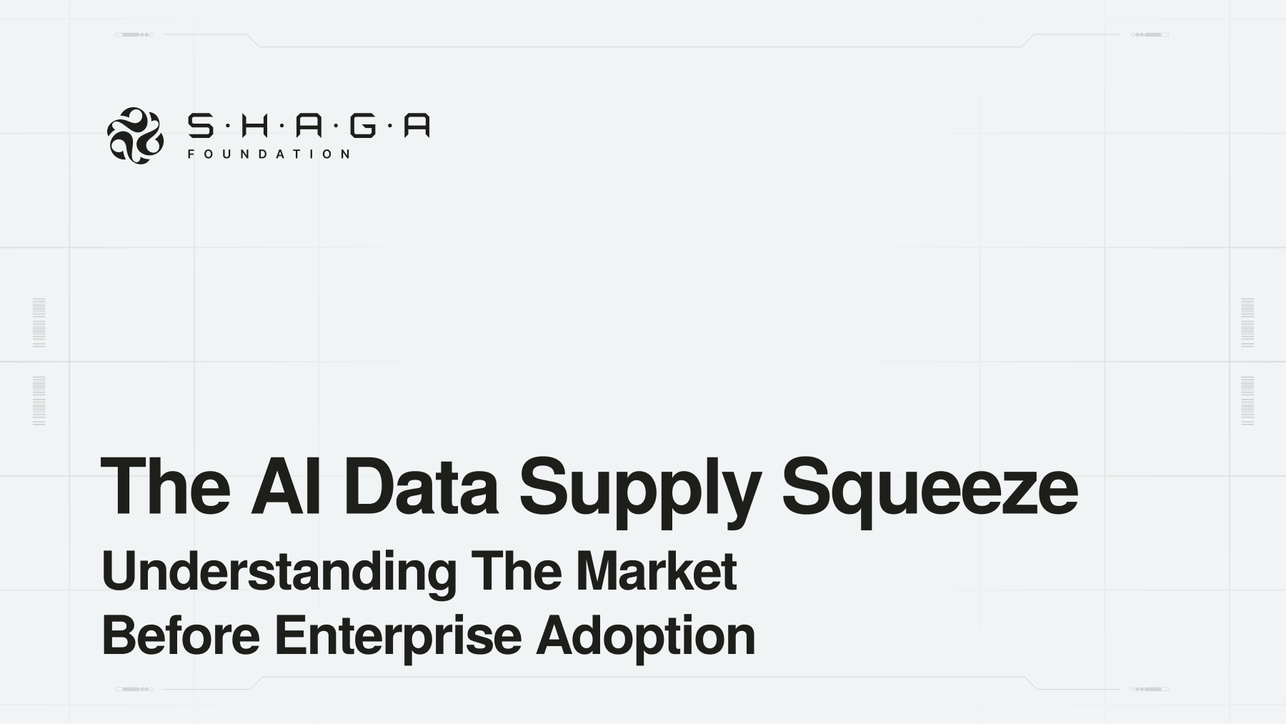 The AI Data Supply Squeeze: Understanding the Market Before Enterprise Adoption