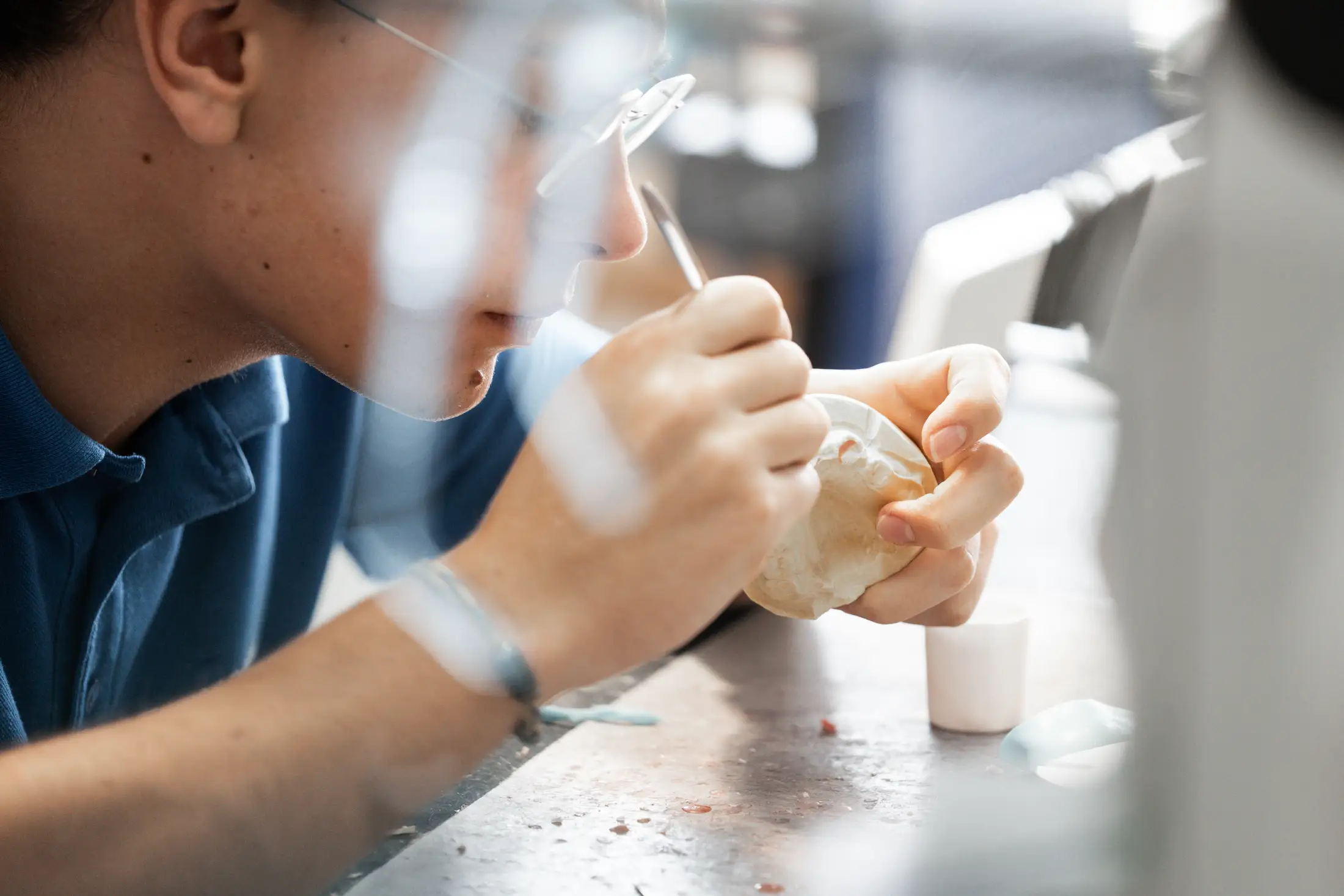 Fachpersonal bei der Arbeit