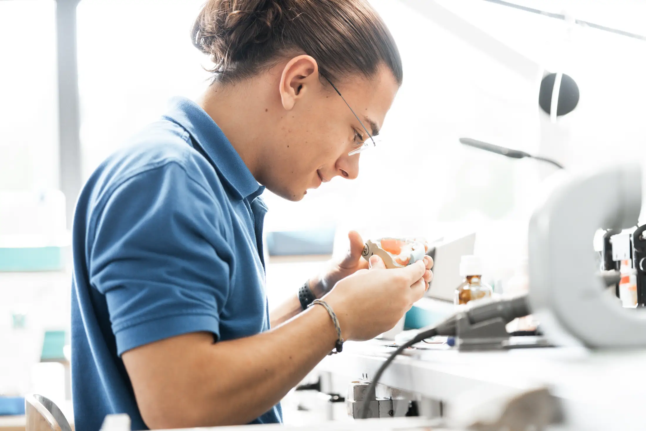 Facharbeiter bei der Arbeit