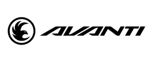 Avanti logo featuring a stylized circular emblem and the word 'AVANTI' in bold italic font.
