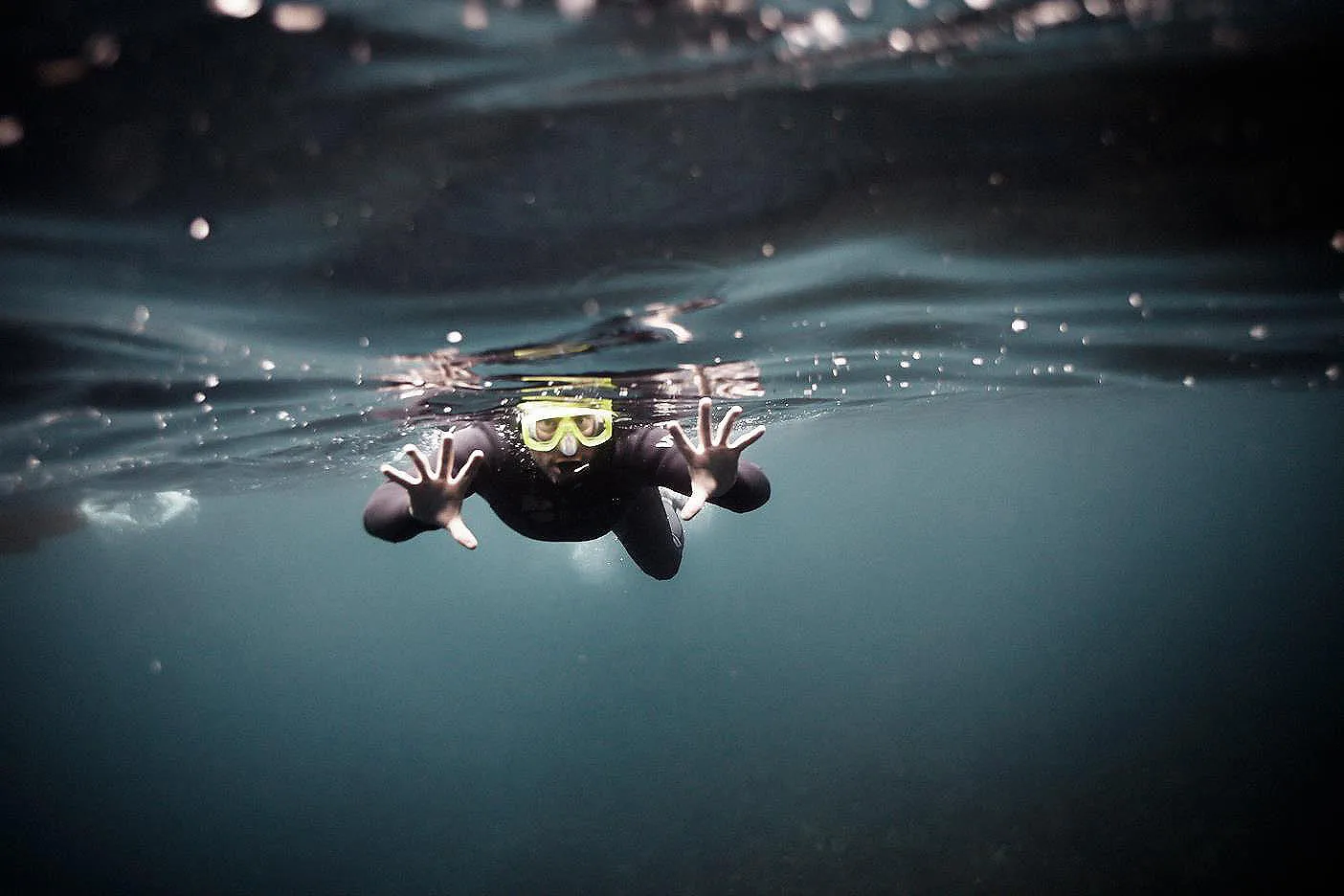 Andy Swimming
