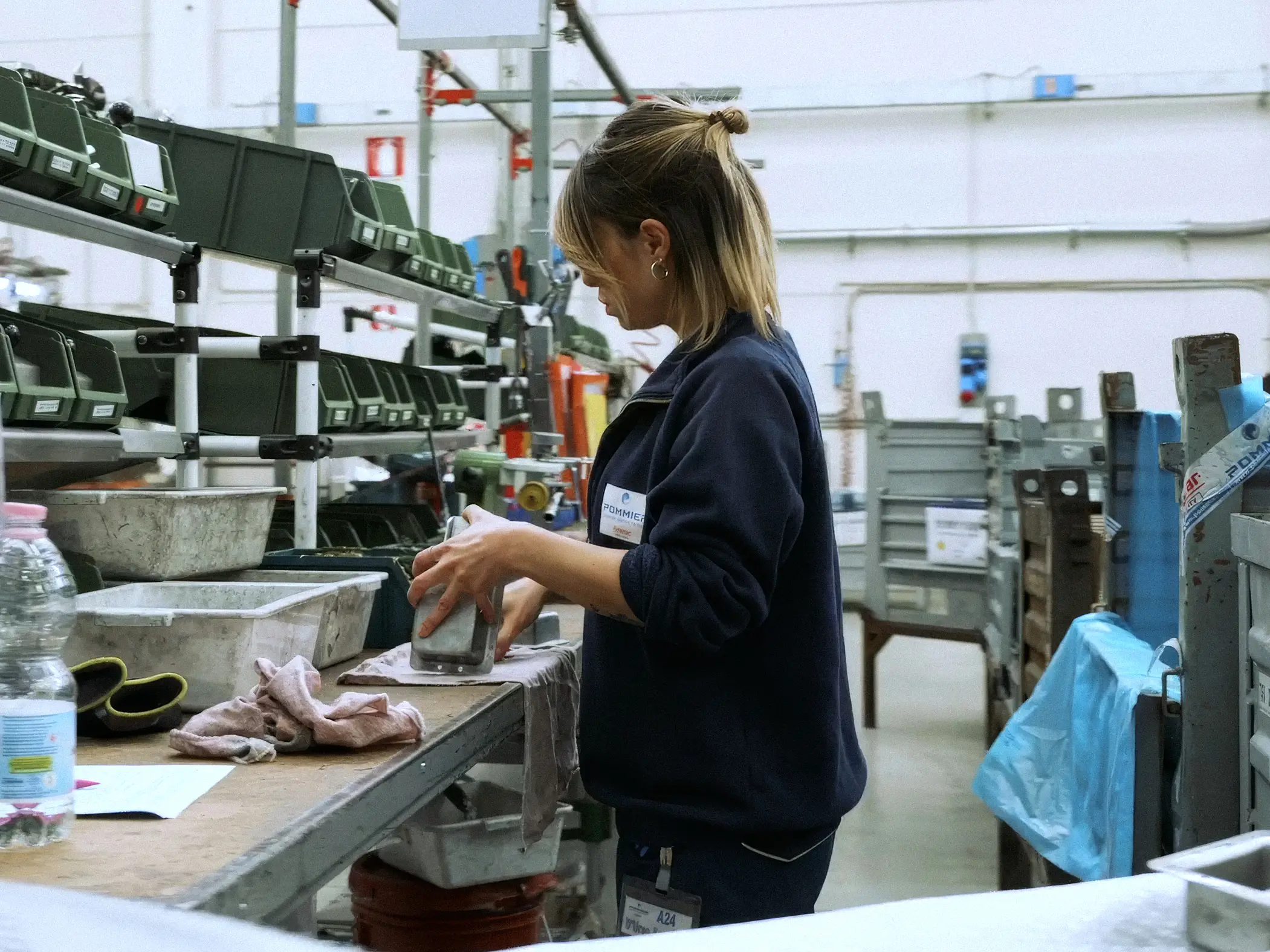 Pommier travailleuse