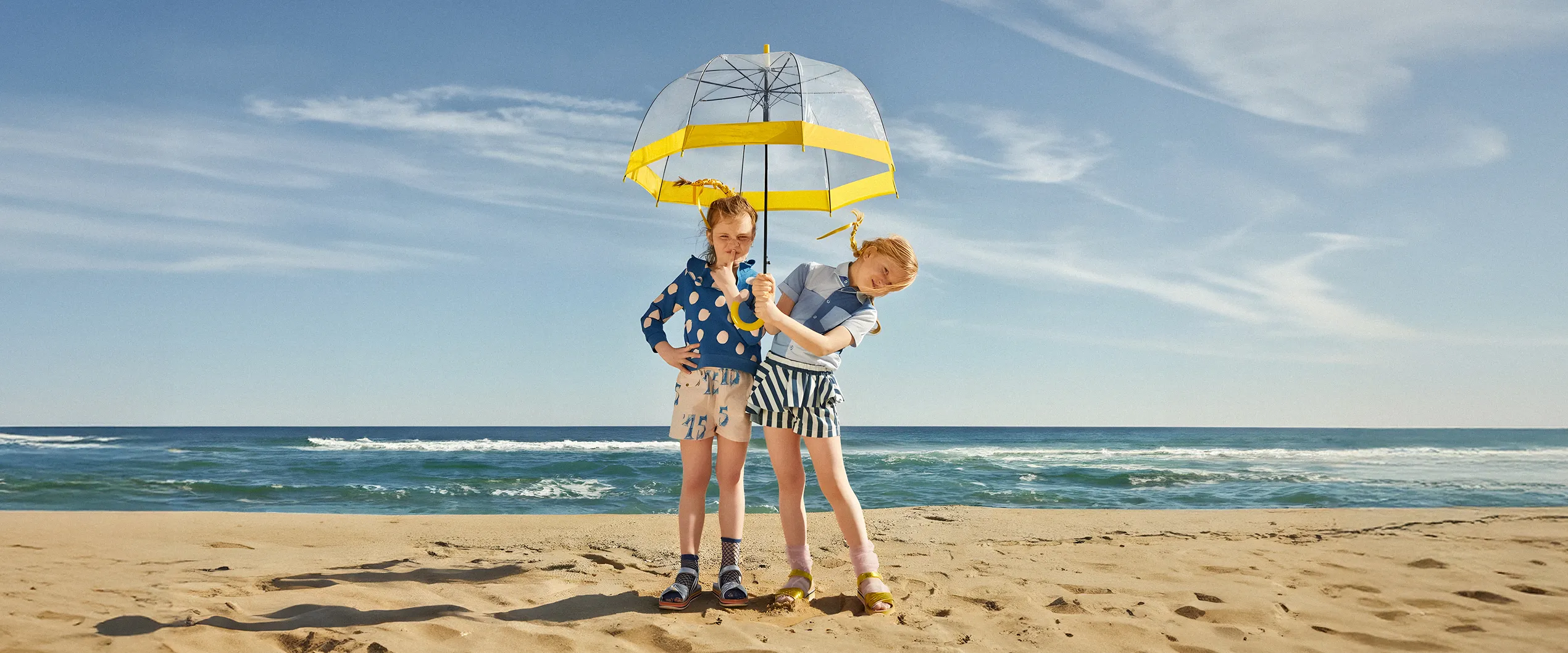 CDL enfants sur la plage