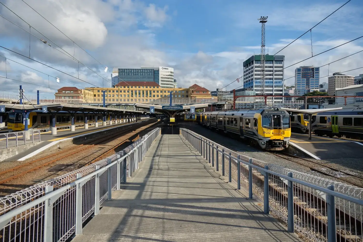 Wellington Main Railway Station