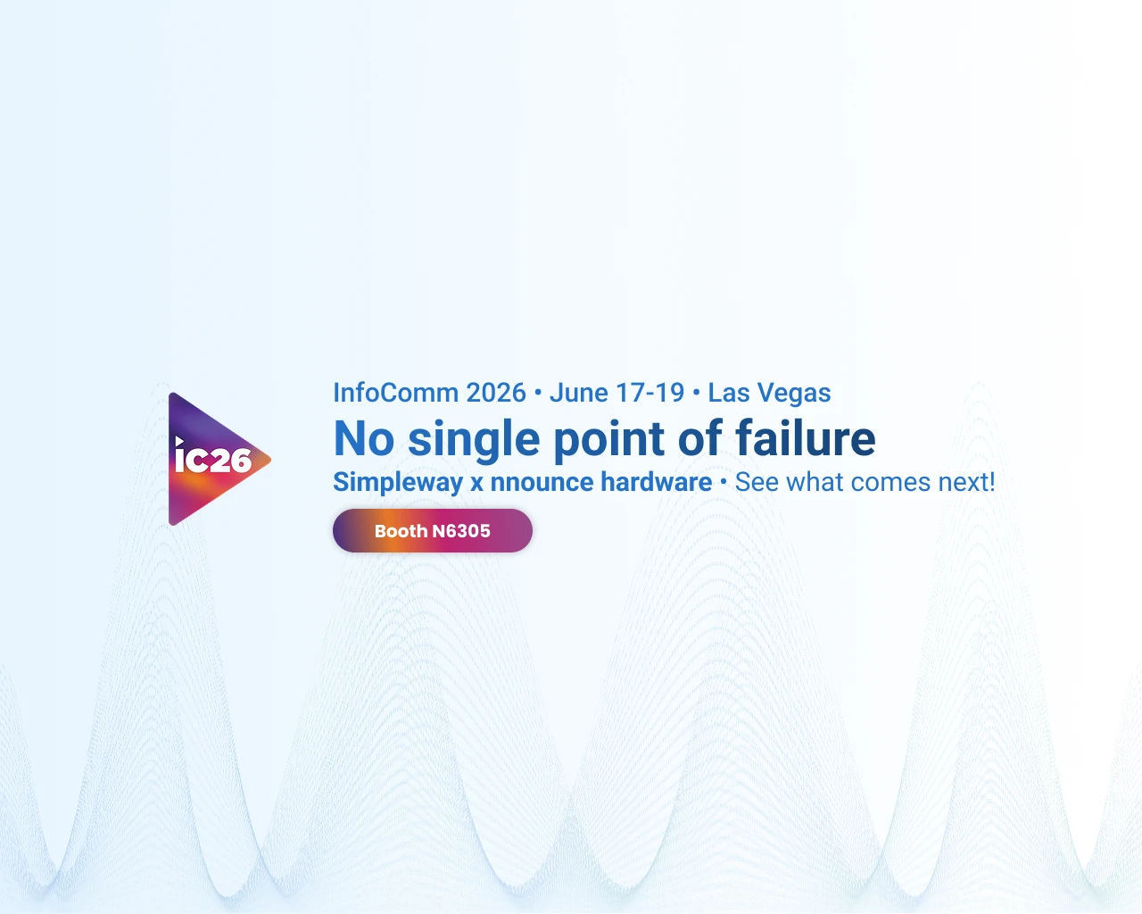 Simpleway and nnounce at InfoComm 2026