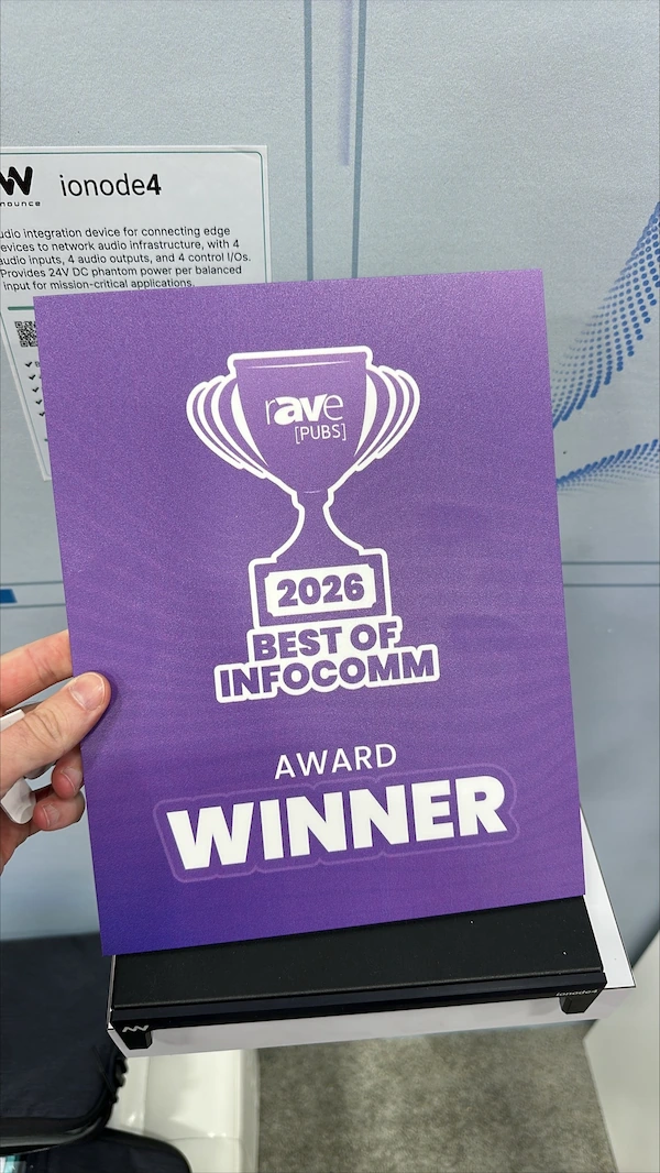 Simpleway wins a best of Infocomm 2026 award