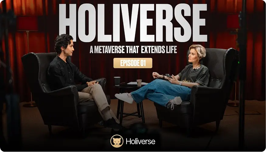 Can a metaverse not only entertain but also extend life?
In this interview, Lado Okhotnikov, founder and head of Holiverse, talks about creating the first truly integrated metaverse and holistic ecosystem, where technology, science, and art become tools for creating a new quality of life accessible to everyone.
