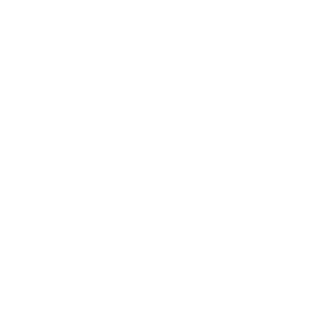 Pinterest-Logo, ein stilisiertes weißes P in einem weißen Kreis auf dunklem Hintergrund.