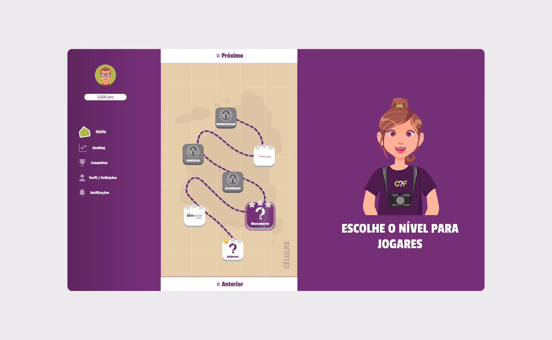 Game of Farma tournament screen showing the competition bracket