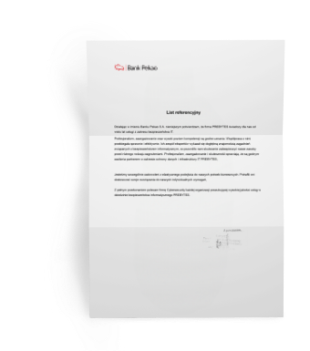 Fragment dokumentu projektowego PREBYTES – przykład 4