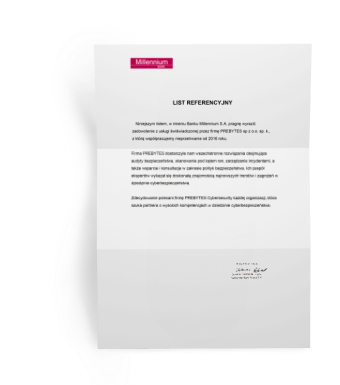 Fragment dokumentu projektowego PREBYTES – przykład 3