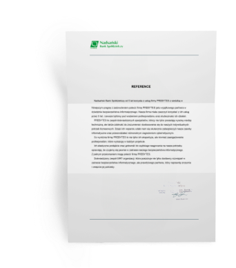 Extract from the PREBYTES project document – Example 7