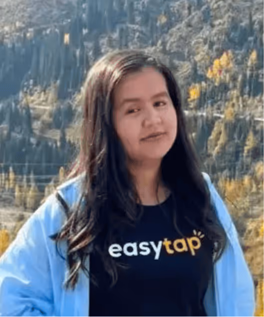 Операционный менеджер по Казахстану EasyTap, Дильназ Сабитова