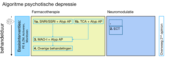 Algoritme psychotische depressie