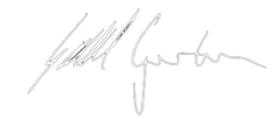 Unterschrift von Samuel Gerber