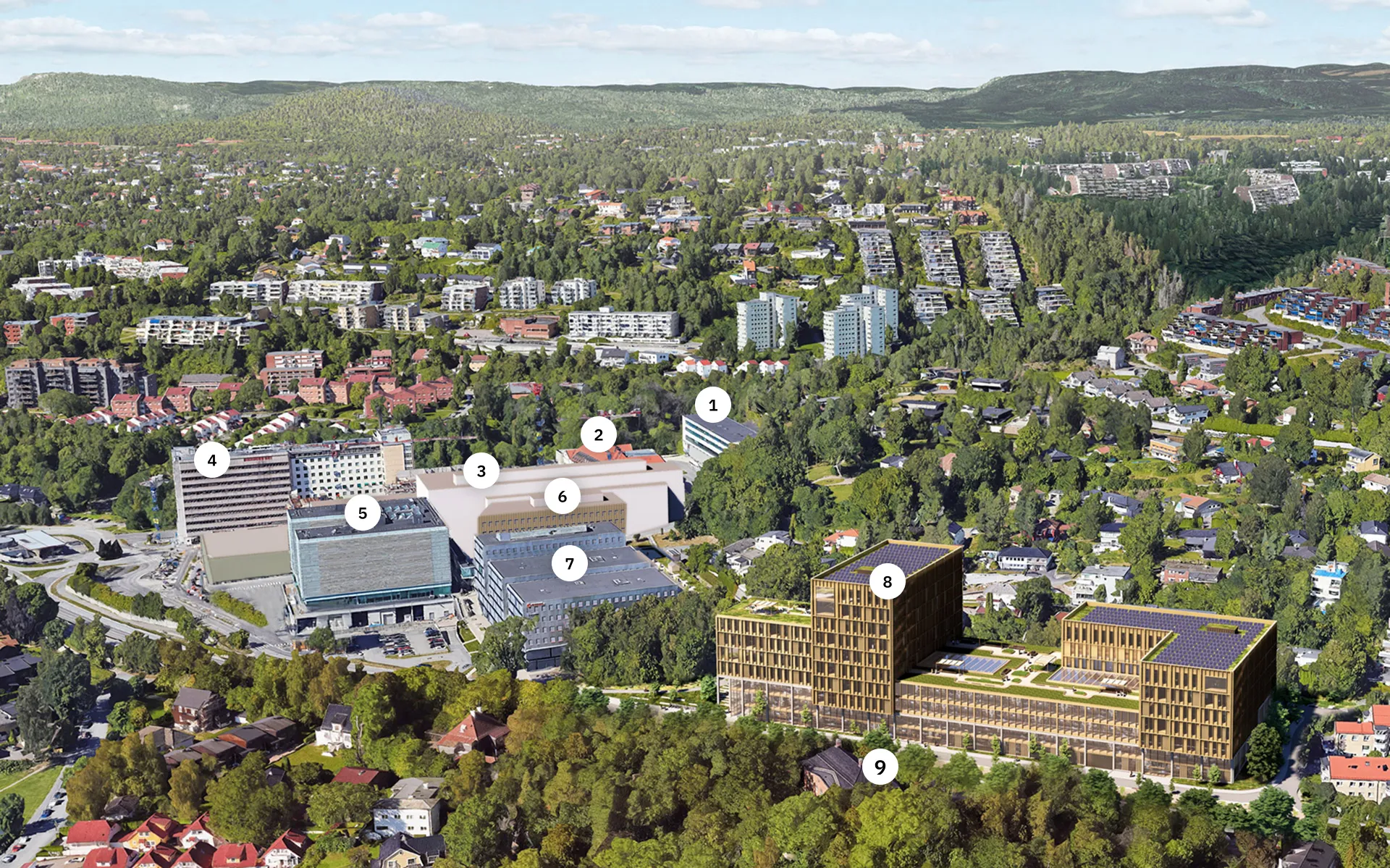 Interaktivt kart over området