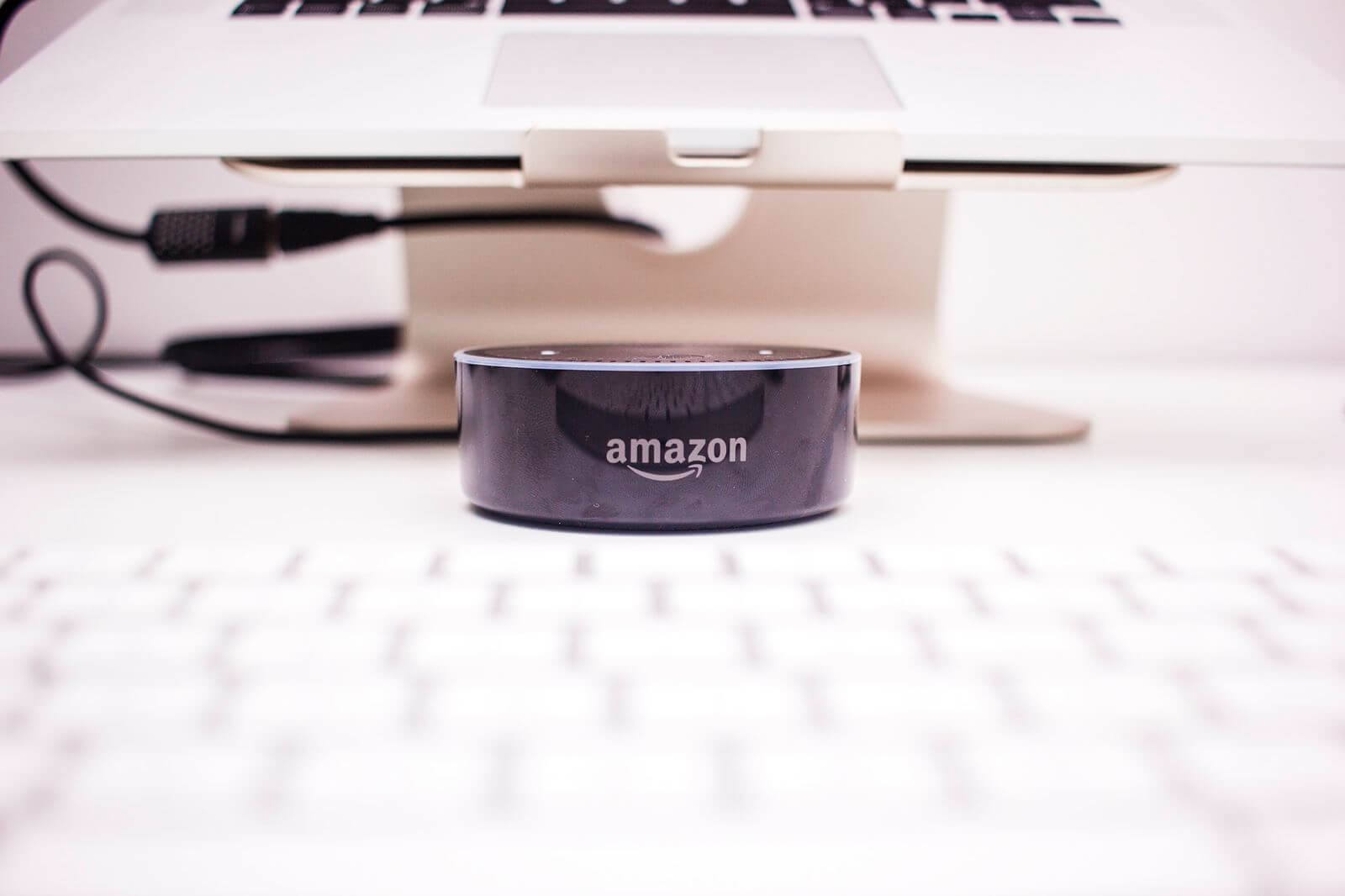 Black Amazon Echo Dot
