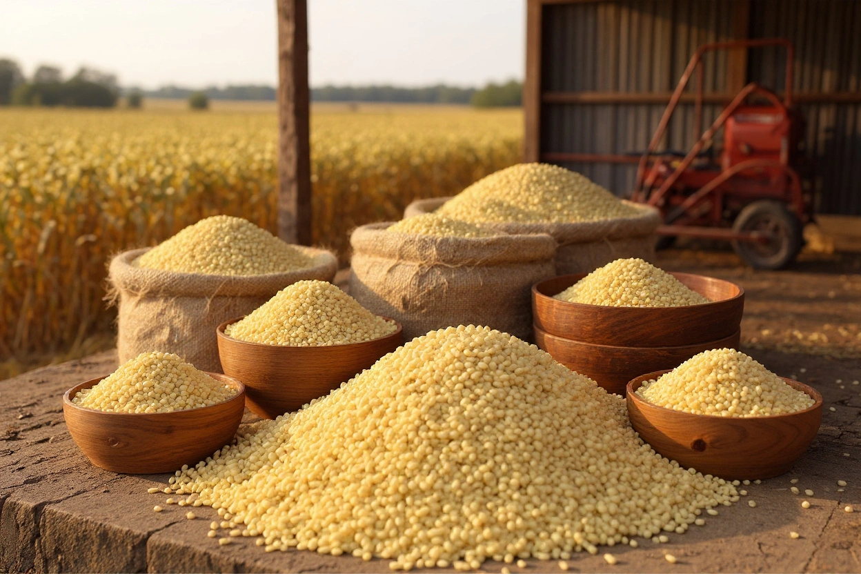 Premium millet suppliers serving agriculture sector with quality grains for farming applications#1.5