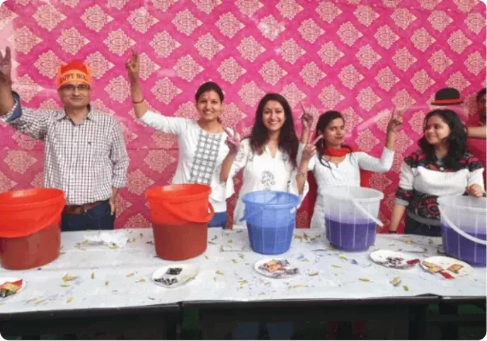 Yes, it's Holi 2k20 - the festival of colors!