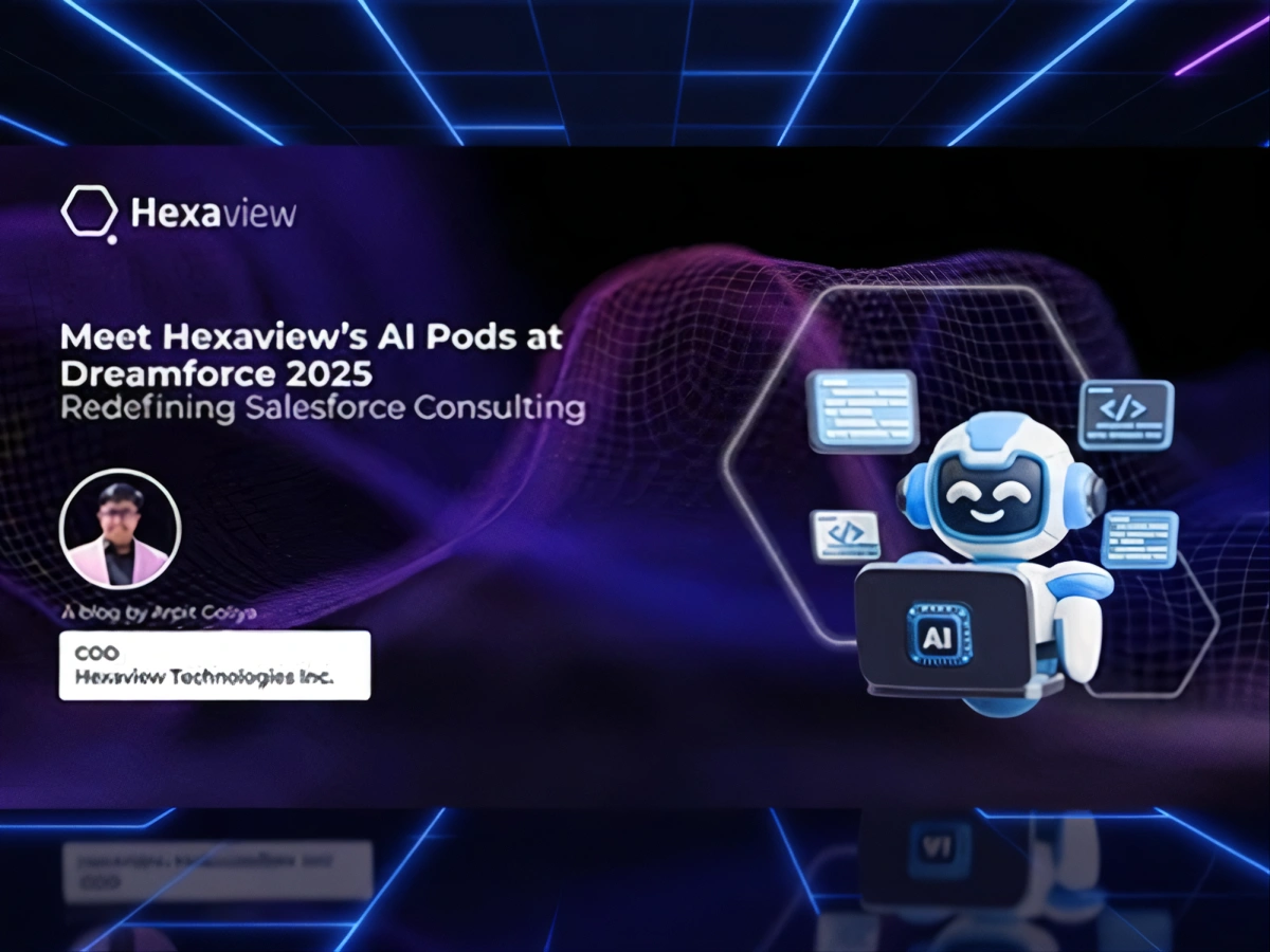 Meet Hexaview’s AI Pods at Dreamforce 2025 – Redefining Salesforce Consulting