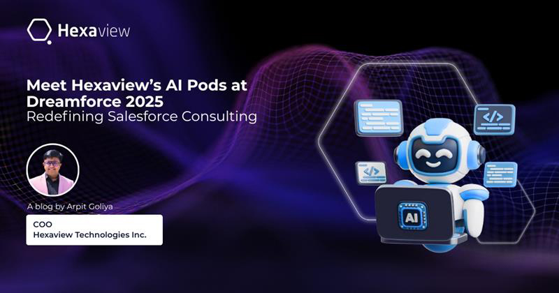 Meet Hexaview’s AI Pods at Dreamforce 2025 – Redefining Salesforce Consulting