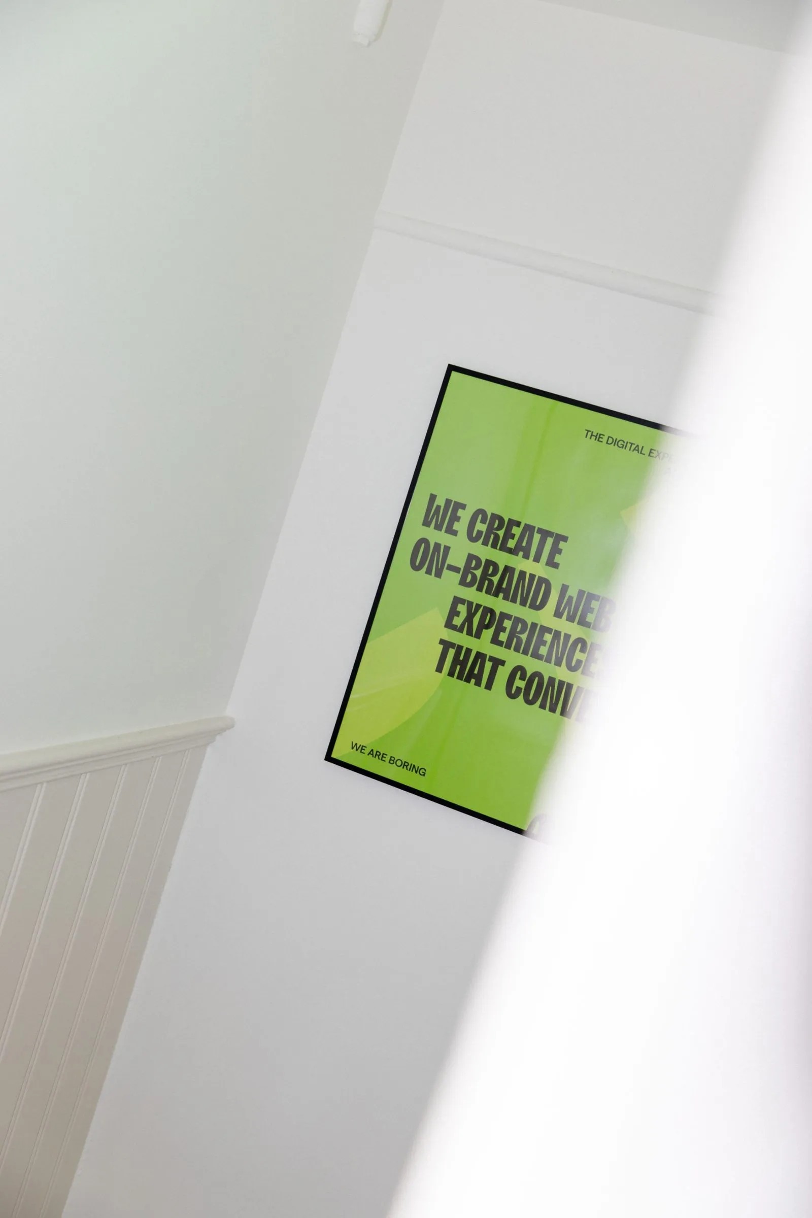 Image of Boring Poster in the office