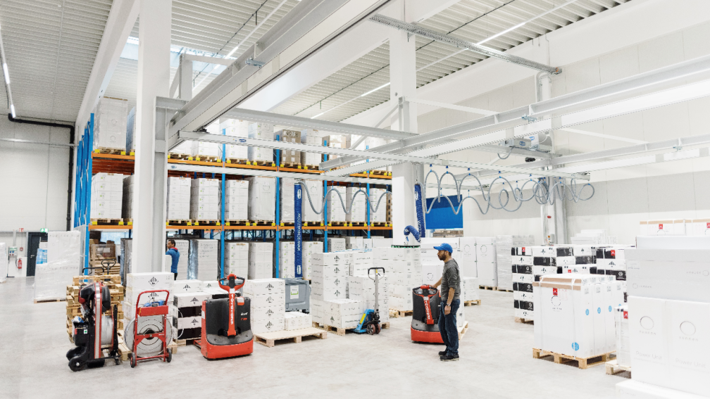 sonnen Produktionshalle Wildpoldsried