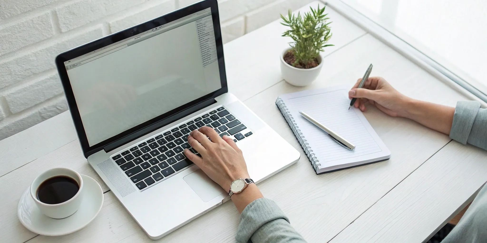 A person reviewing their own tenant screening report on a laptop.