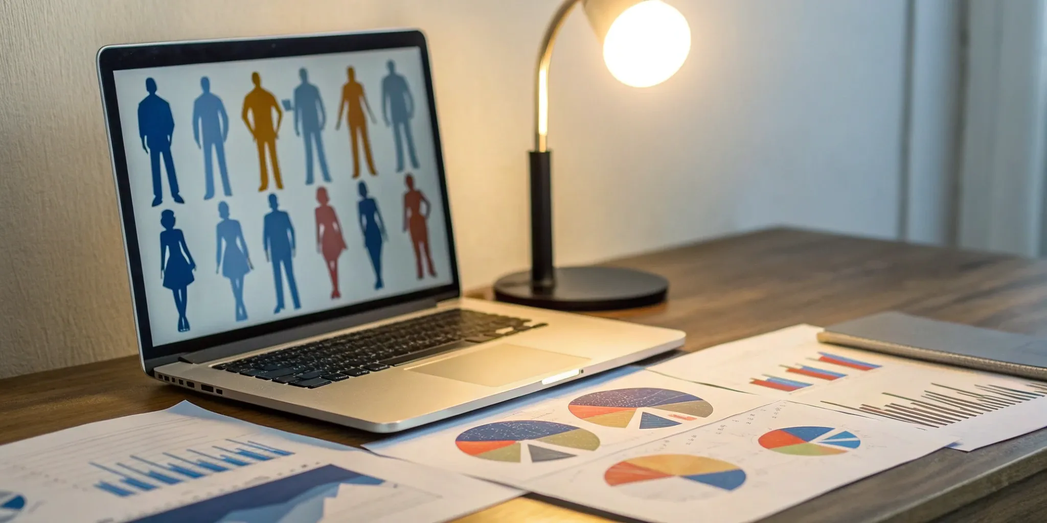 A report on a laptop showing what a tenant background check includes.