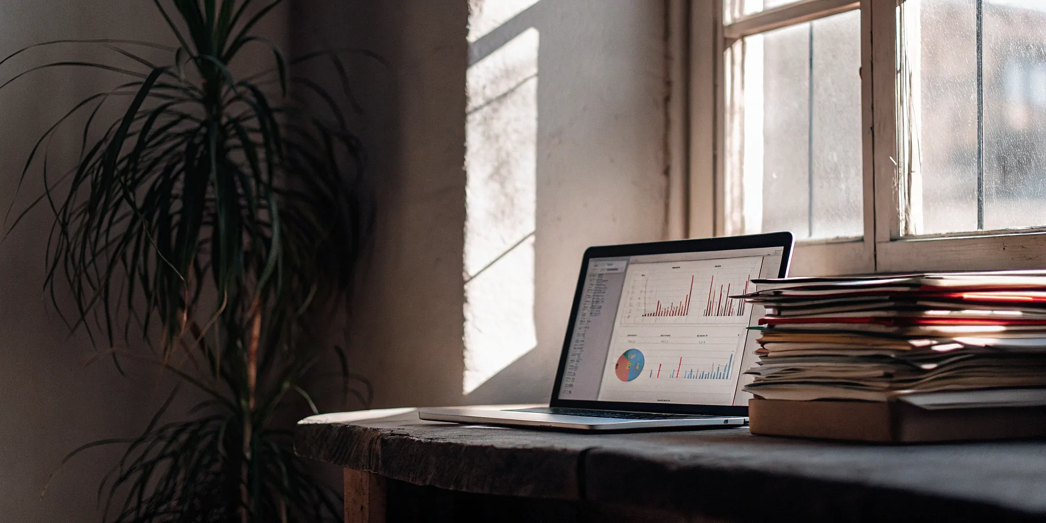Landlord comparing the best background check services for tenants on a laptop.