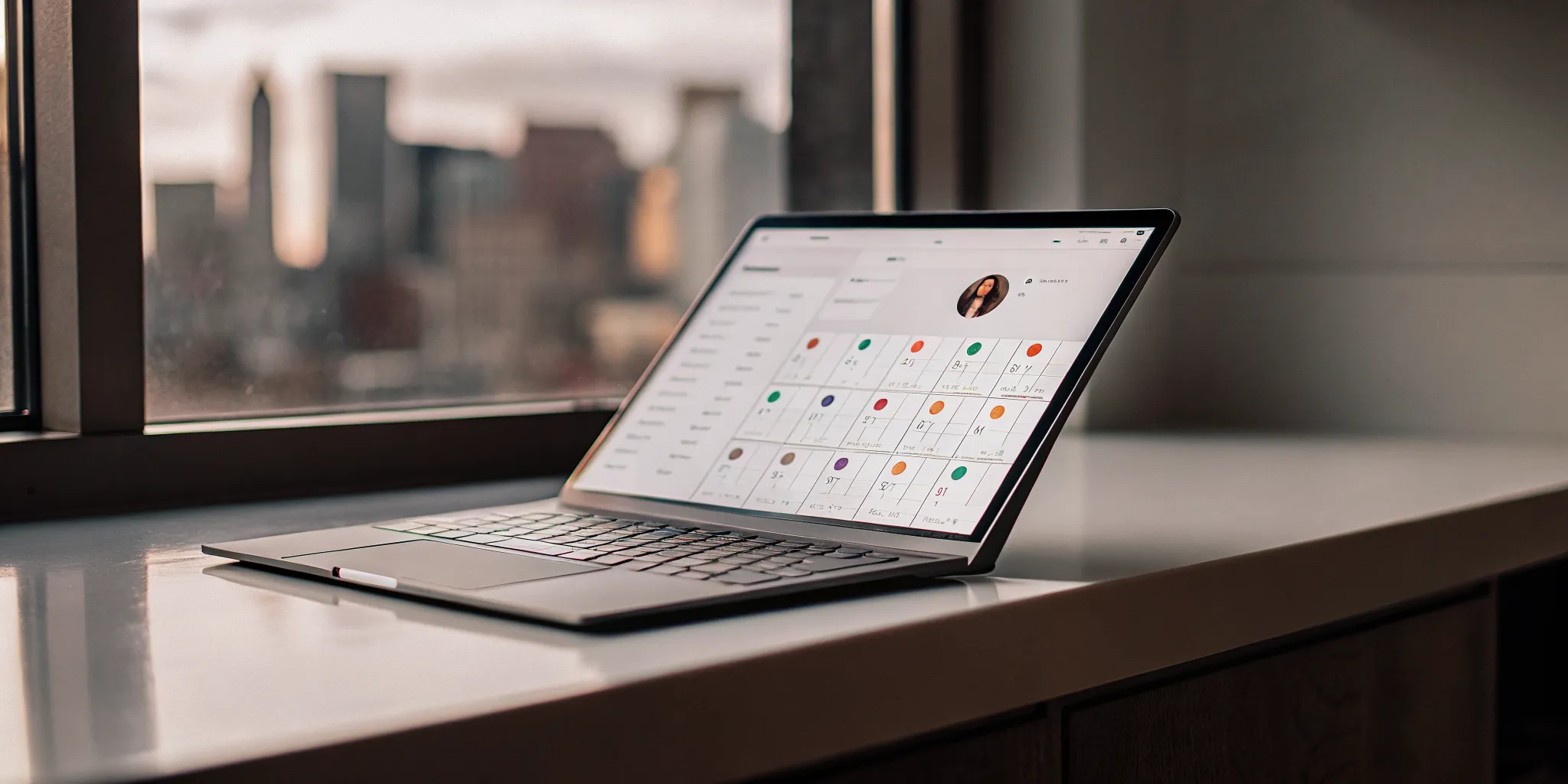 Getting a shareable rental history report on a laptop.