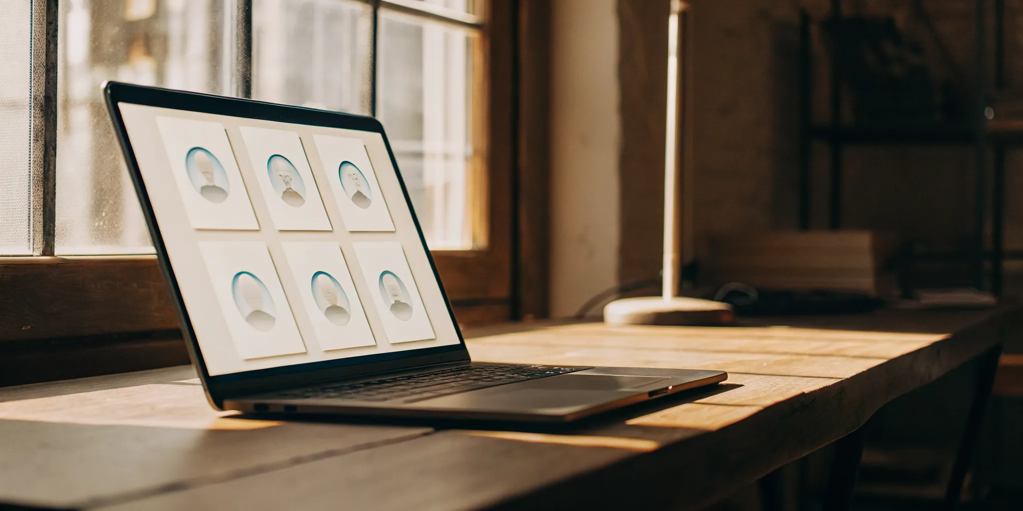A landlord compares the best tenant screening services on a laptop.