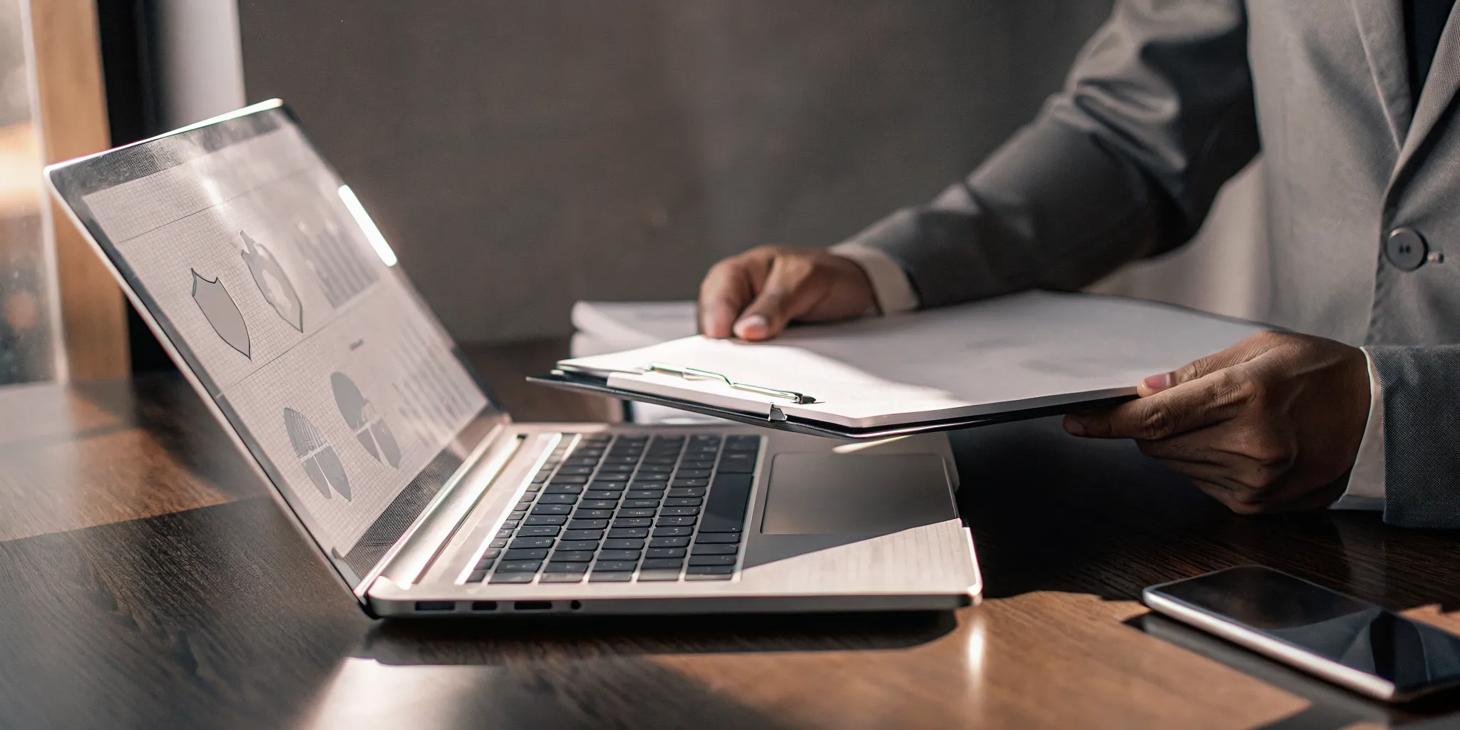 A landlord checks a tenant's eviction record as part of the legal screening process.