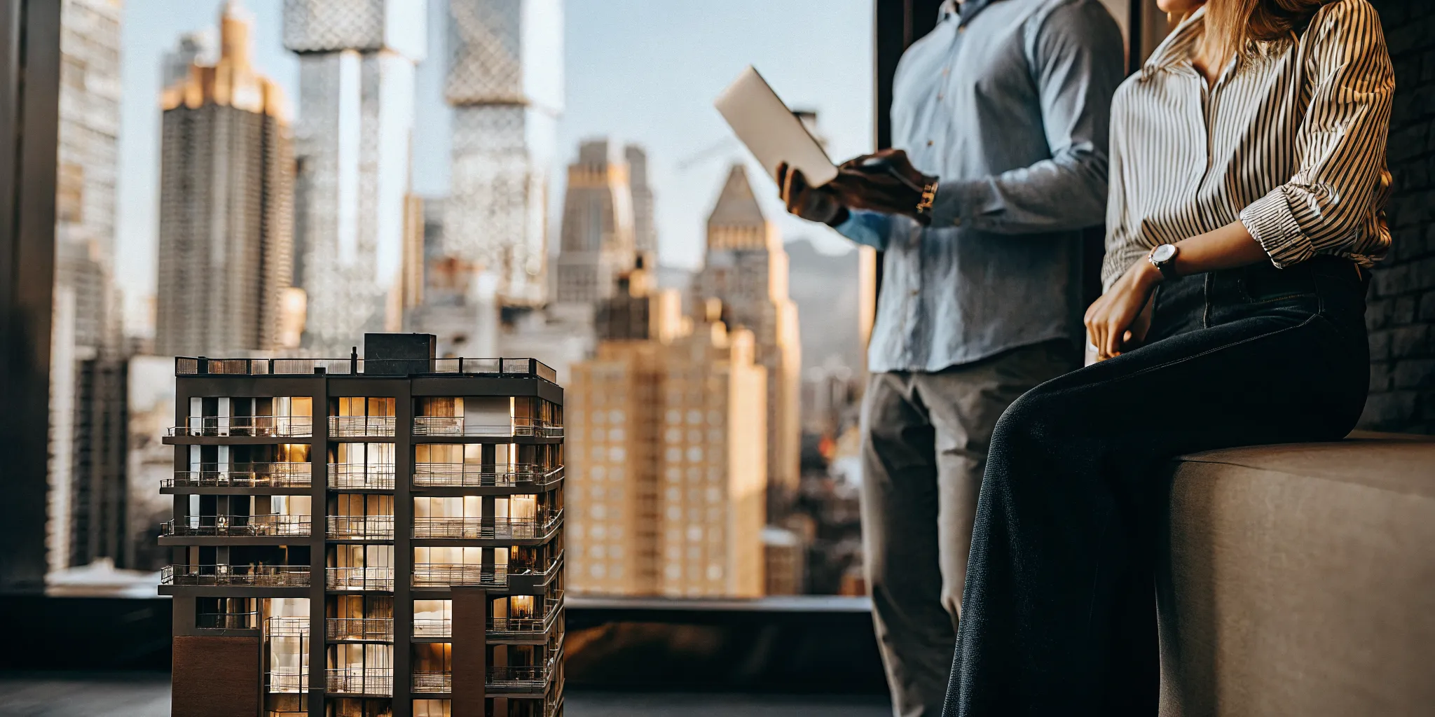 New York City apartment building with tenant screening checklist for landlord and renter compliance