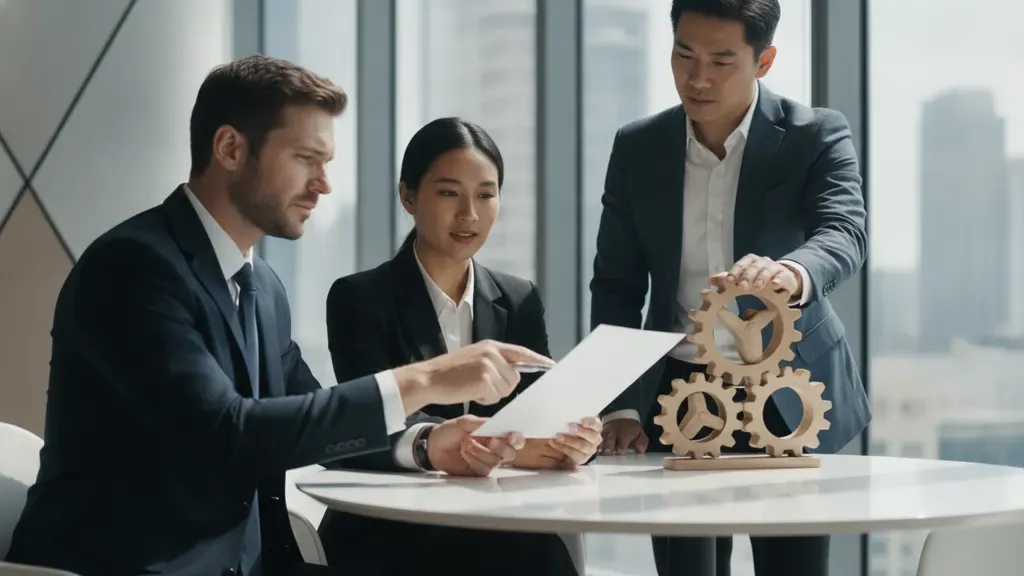 Rental platform team reviewing a secure tenant screening workflow