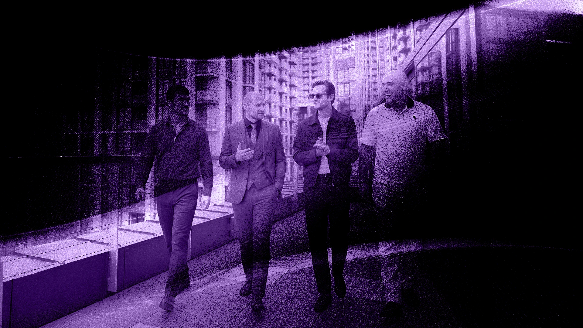 Curved white concrete architecture against a clear blue sky, showcasing smooth lines and modern design elements.