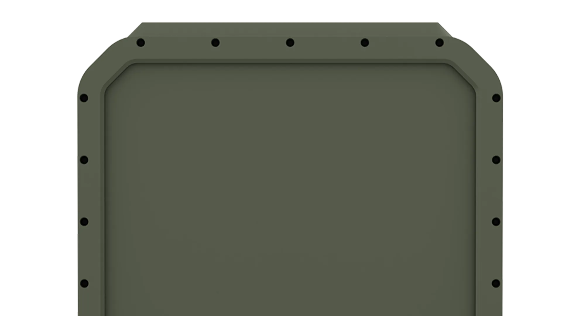 Close up of an Echoshield radar 