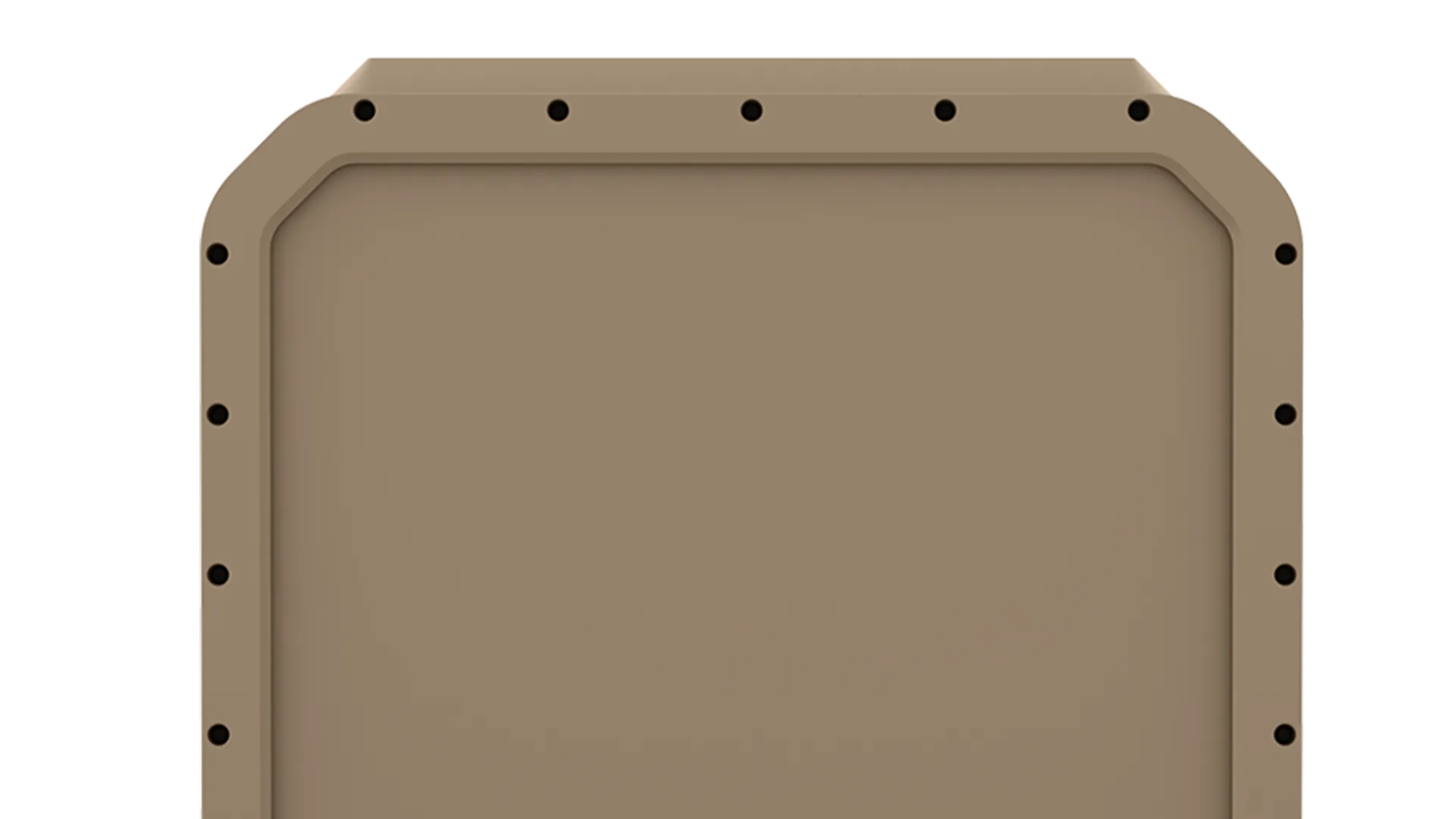 Close up of an Echoshield radar 