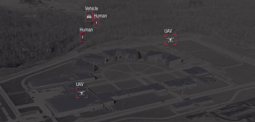 drone detection system for prisons