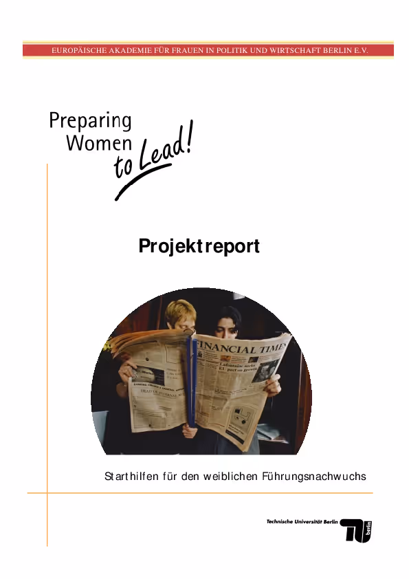 Preparing Women to Lead
