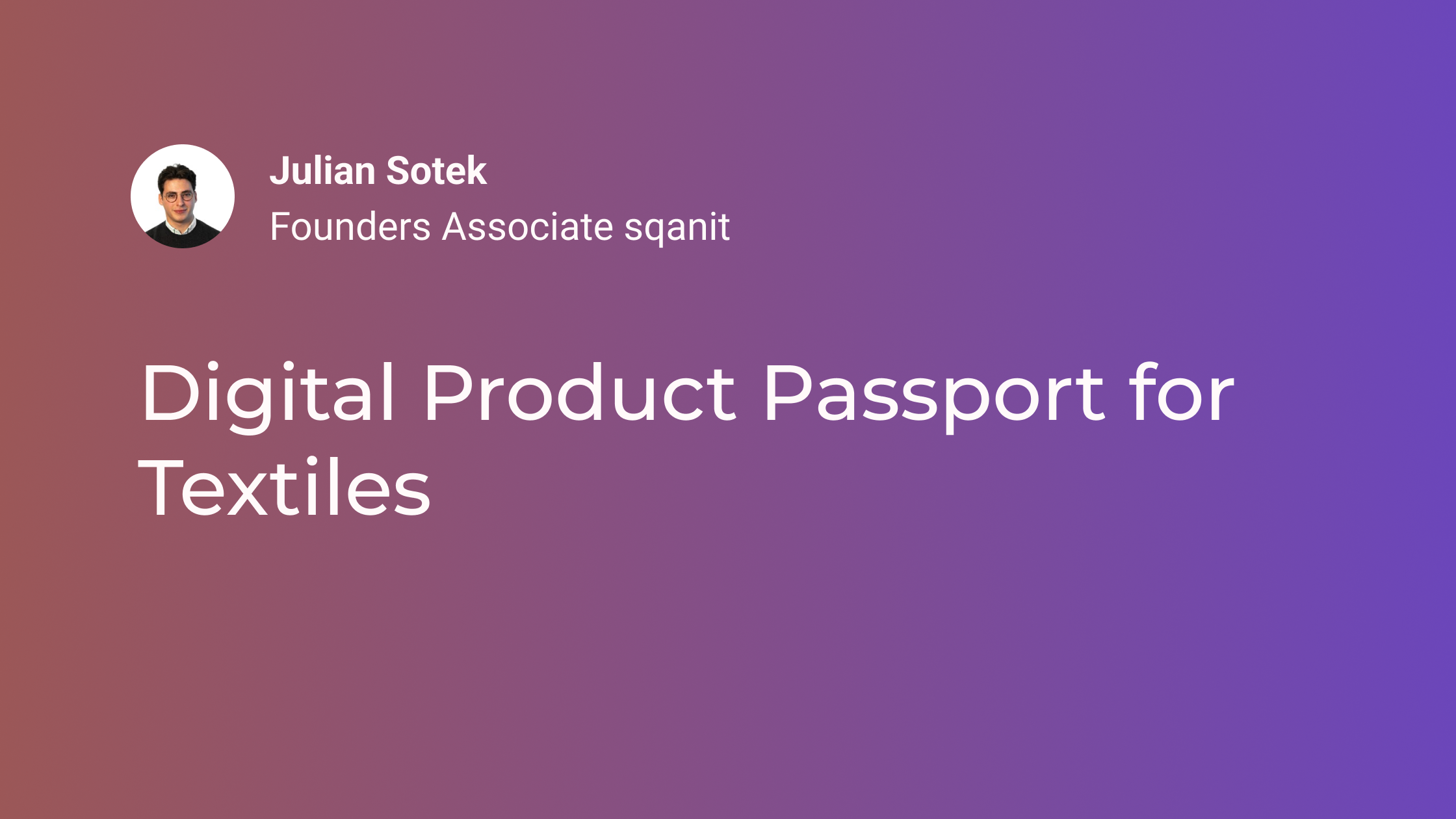 Digital Product Passport for Textiles: The Real Timeline, the 49 Data Points, and What to Do in 2026